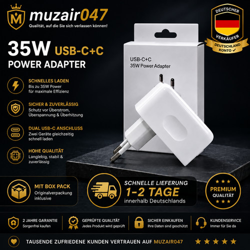 Original apple 35w usb power - original,