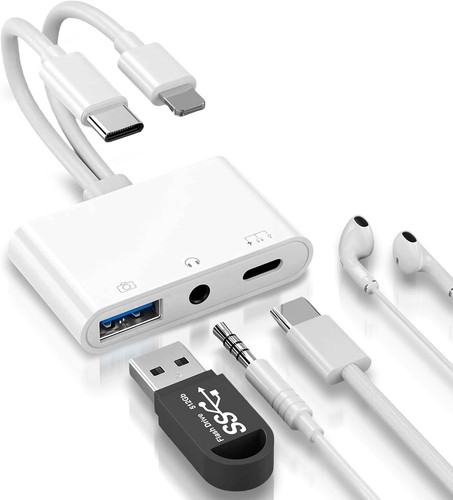 Ligh ning usb zu 3 - +, 3,5mm