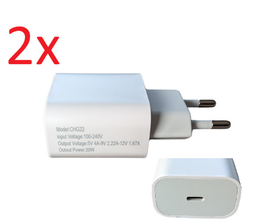20w schnell ladegerät usb - 2x,