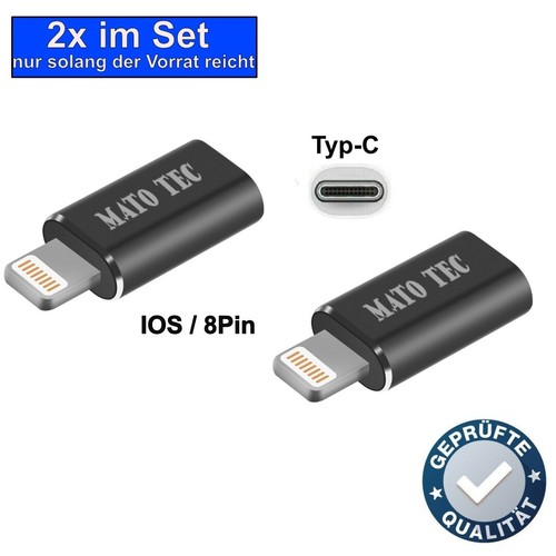 Usb typ ios - 2x, zu