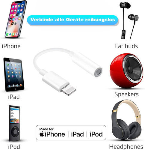 Apple lightning auf aux - lightning,